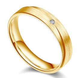 Fede Nuziale Uomo Segno d'Amore - Oro Giallo, Diamanti | Gemperles