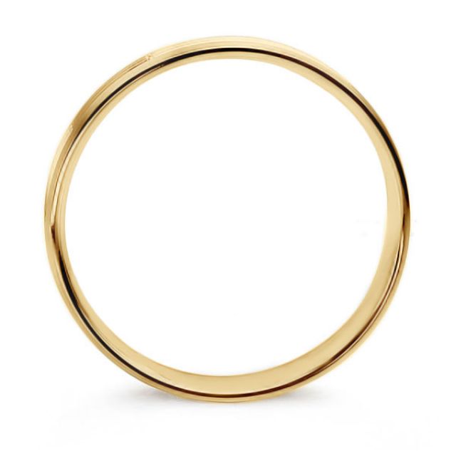 Fede nuziale Uomo in Oro giallo 18ct | Con te