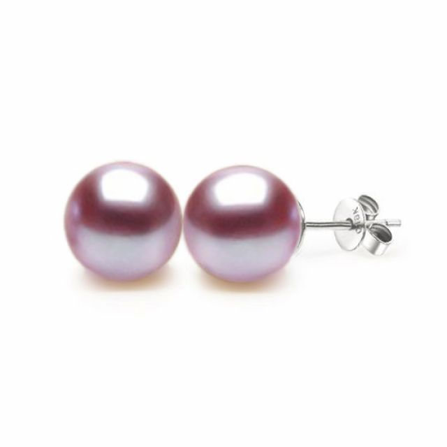 Orecchini Vesta- Perle d'Acqua Dolce Bianche 9/9.5mm AAA - A Lobo Oro Bianco