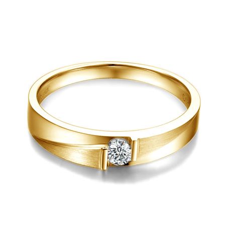 Coppia di Fedi Nuziali Chanson d’Automne & Révolte - Oro Giallo, Diamante