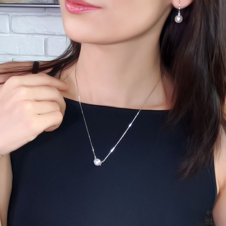 Pendentif Otohiko. Une Création Originale avec sa perle Akoya I Gemperles - 8