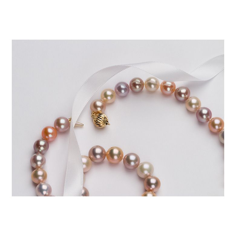 Collana Chorus  - Perle d'Acqua Dolce Miste - 7.5/8mm, AAA - 6