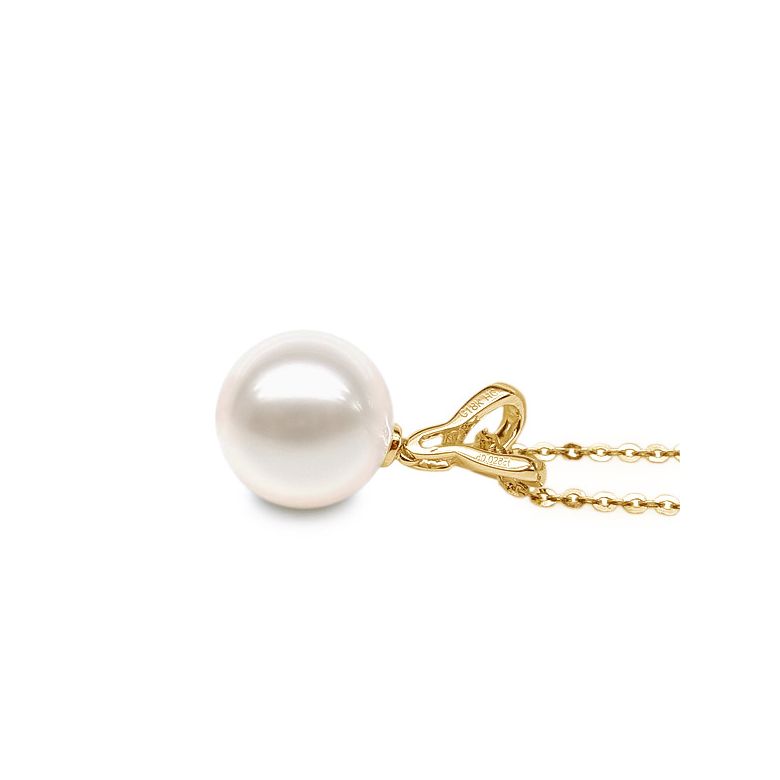 Ciondolo Jardin Secret - Oro Giallo, Diamanti e Perla d'Acqua Dolce - 6